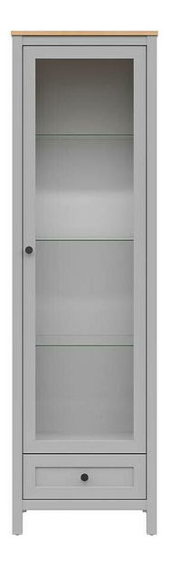 Vitrin Salga 8 (sarkvidéki szürke + artisan tölgy) 