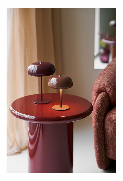 Stolová lampa Mlovetaina 2 (hnedá)