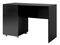 Íróasztal Brenali BR08 (fekete + fényes fekete)
