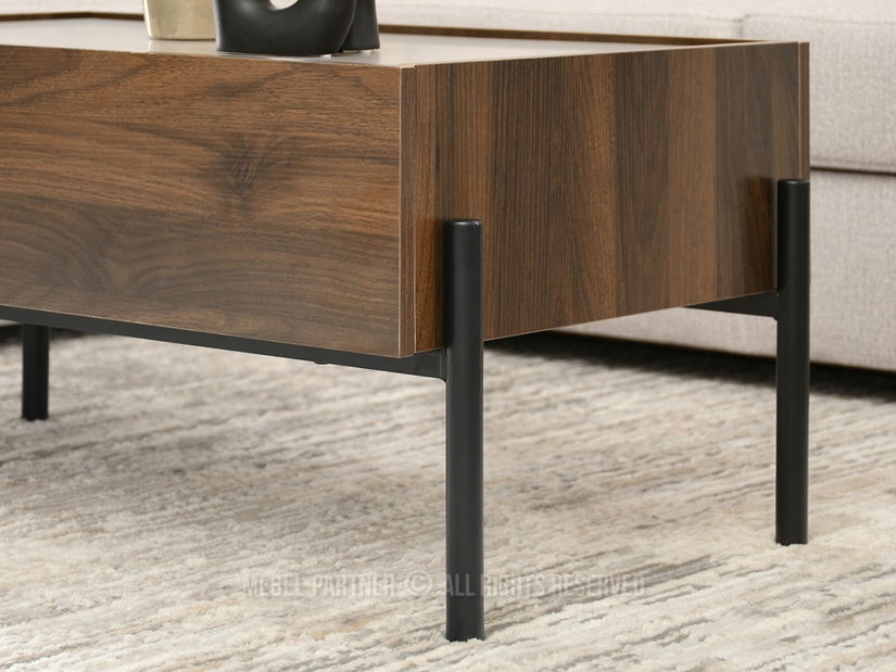 Stolić za kavu Bertina M (bež + crna)