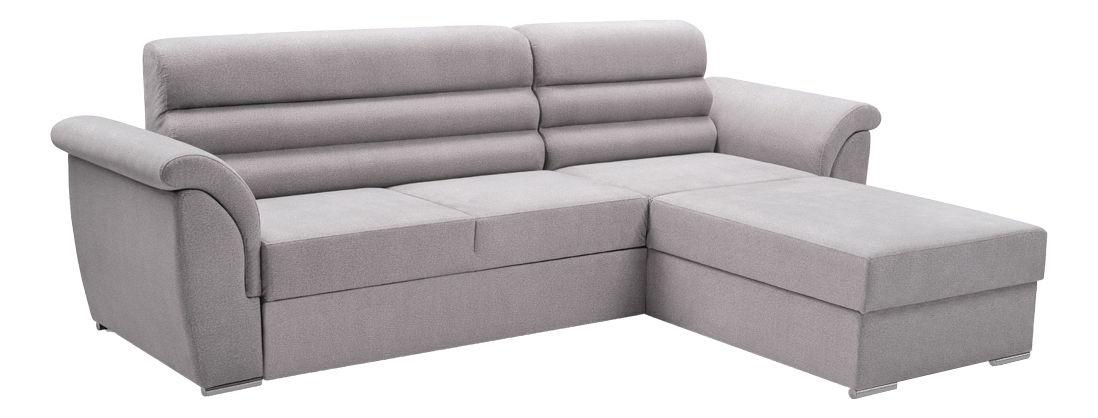 Sarokkanapé Foda (világosszürke) (J)