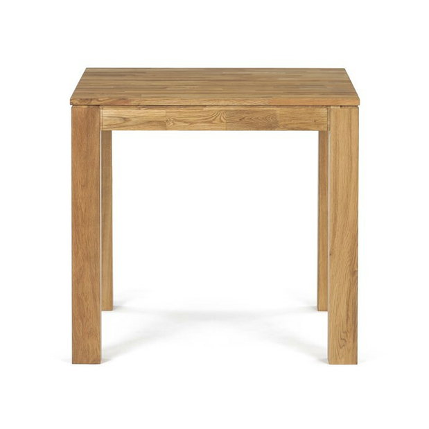 Jedálenský stôl Dubblino 80 (prírodná)