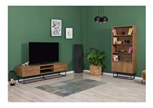 Set mobilier living Laxusona 12 (Nuc + negru)