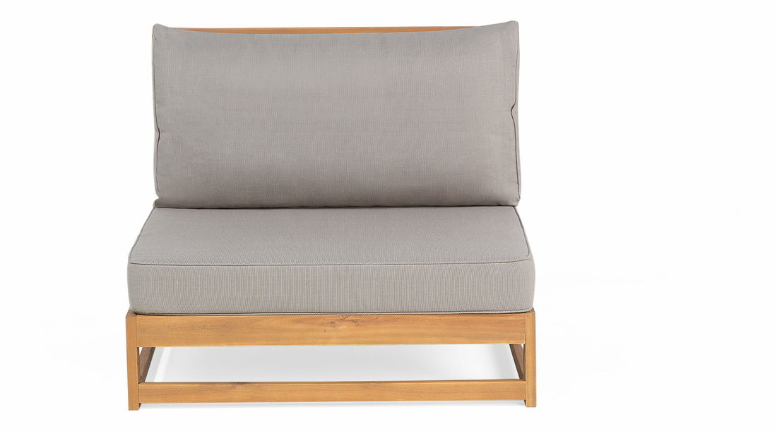 Set canapele pentru grădină Tamar 2 (lemne deschis) (salcâm)