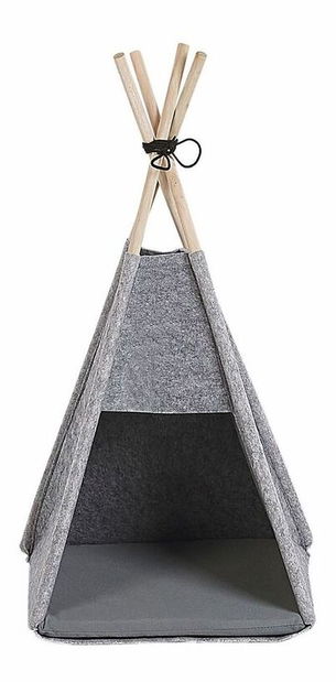 Pelech teepee Uriel (sivá) 