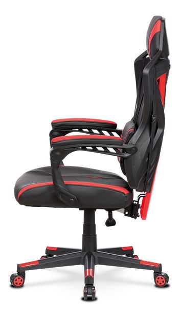 Fotoliu de birou/gaming Yarbun-Y322-RED (Negru + roșu)