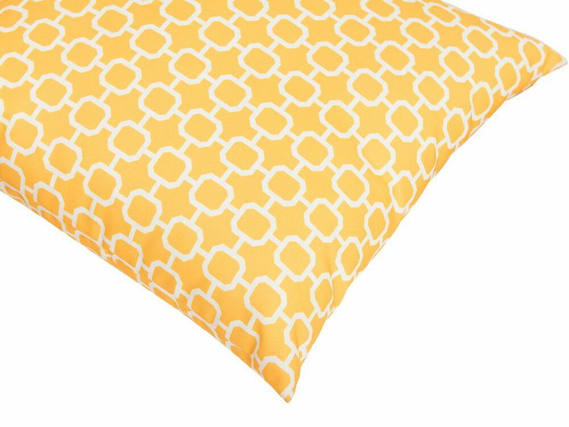 Set 2 ks. záhradných podušiek 45 x 45 cm CALENDINE (žltá)