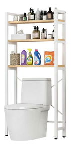 Raft Balco (stejar natural + alb)