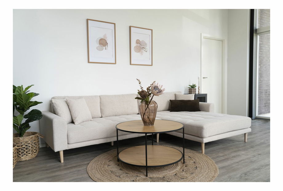 Rohová sedacia súprava (P) Lvaveriaora (piesková)