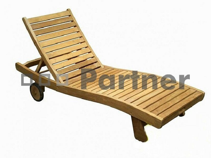 Záhradné lehátko Winnipeg (Teak)