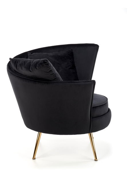 Fotel Almino (fekete)