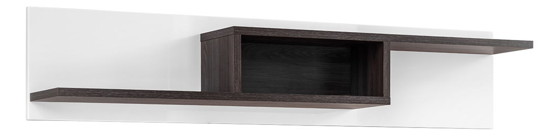 Polica Carlyn 28 PEW CS PW (bijela mat + brest biserni)