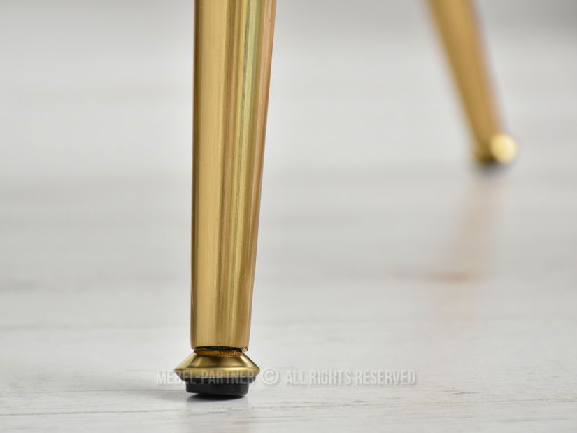 Kreslo Osmol F (sivá + zlatá)