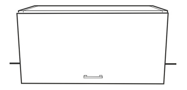 Horná kuchynská skrinka nad digestor Narcis GO-60
