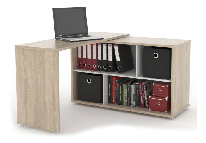 Masă PC de colț Alonso Stejar sonoma