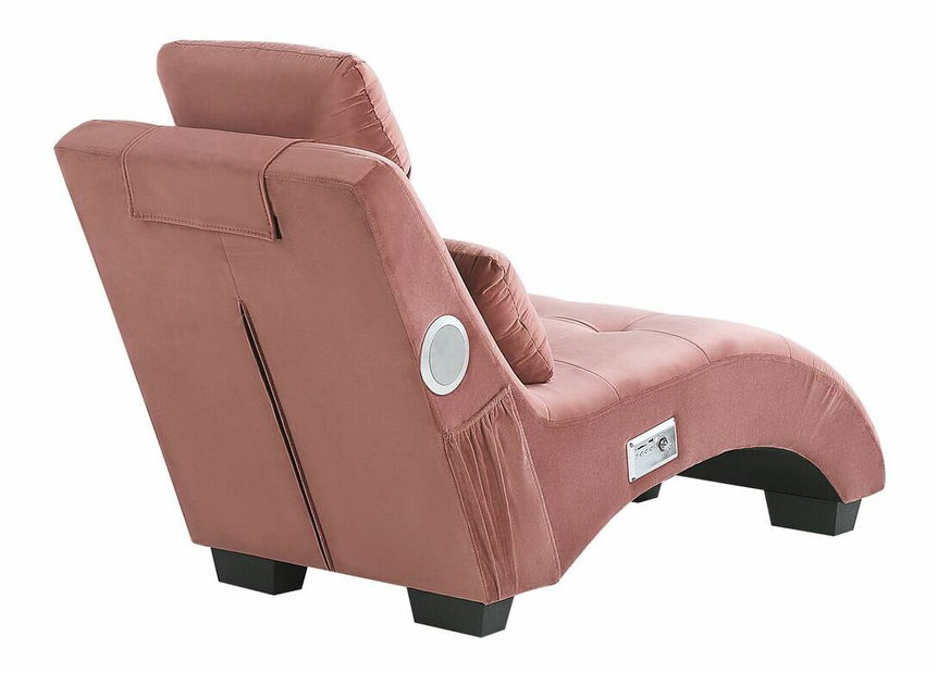 Divan/ Șezlong Stellina (roz) (cu boxă și port USB)