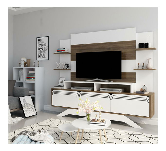 Mobilier living Dajama 1 (nuc + alb)