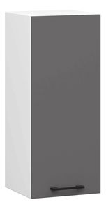 Dulap de bucătărie superior Organo W 30 (alb + grafit)