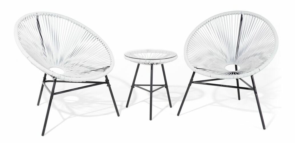 Set de grădină Alvarez (alb)