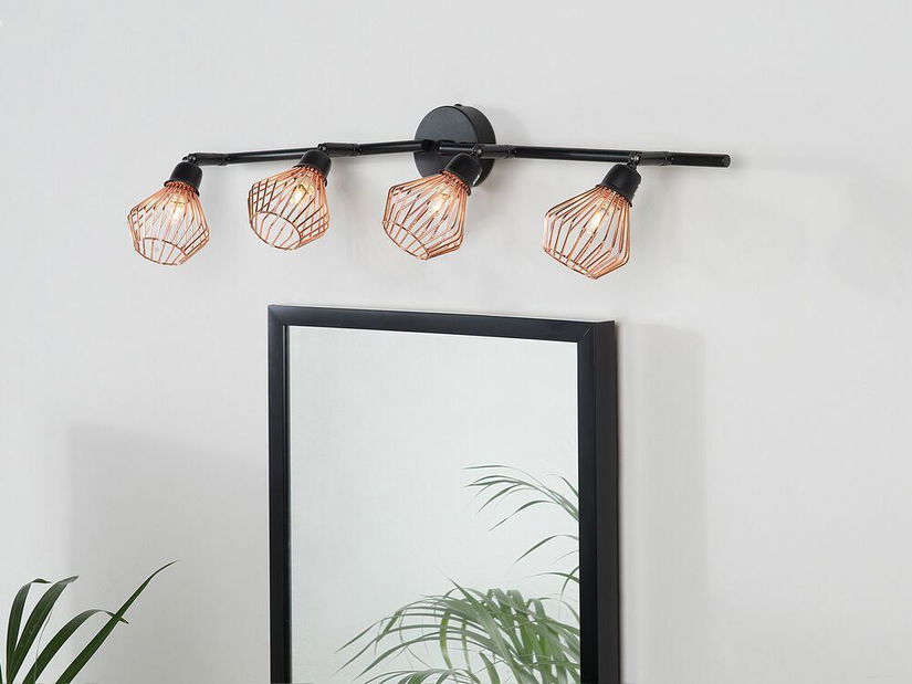 Viseća svjetiljka Ventura L (crna bakrena)