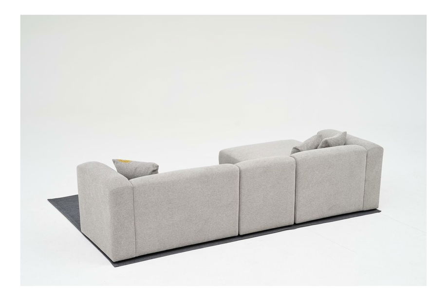 Colțar Lillybeth (S) (Gri deschis)