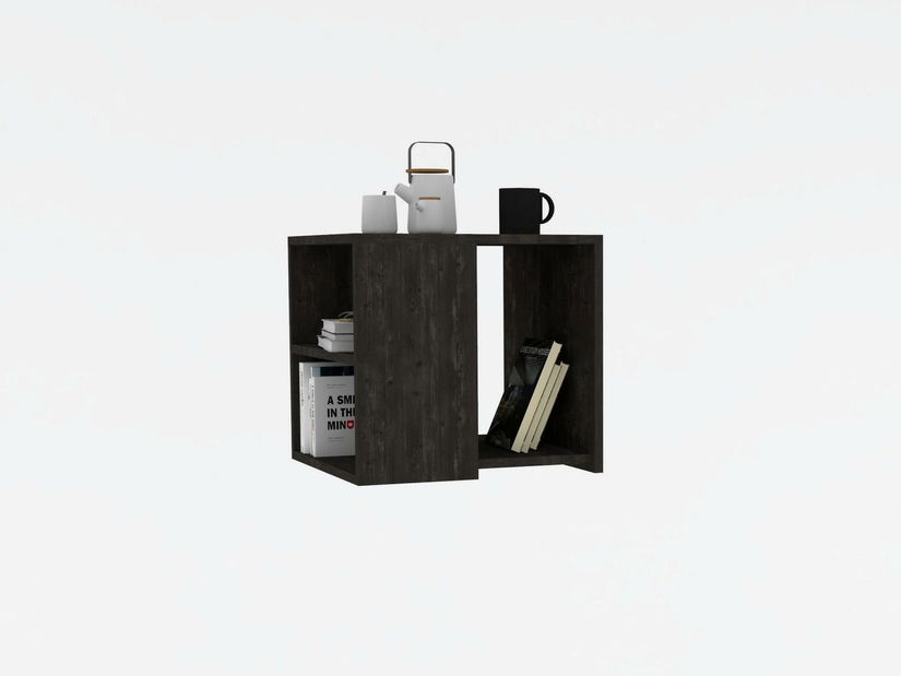 Príručný stolík Damevu (antracit) 