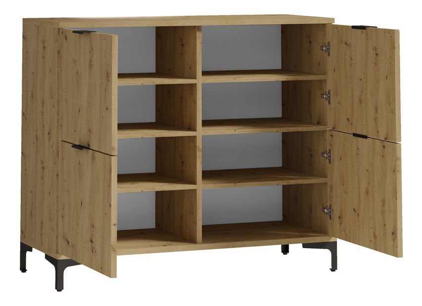 Dulap Lea 2 (Stejar artisan)