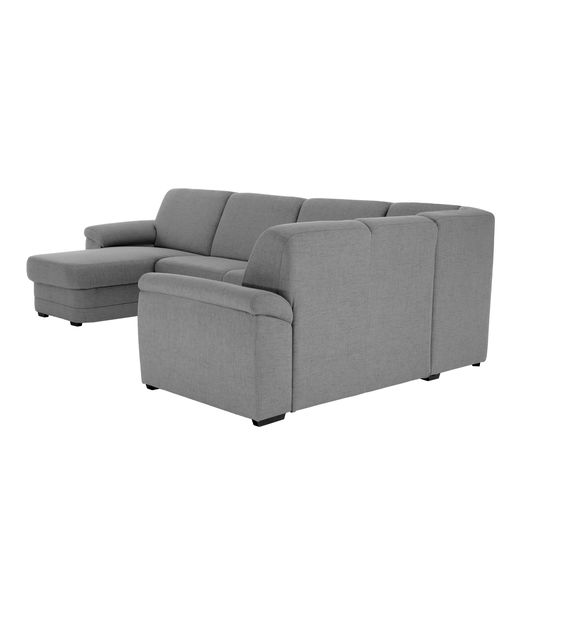 Rohová sedačka U Britella U (L) (sivá)