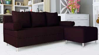 Sofa Dorien s tabureom (Uttario velvet 2963)