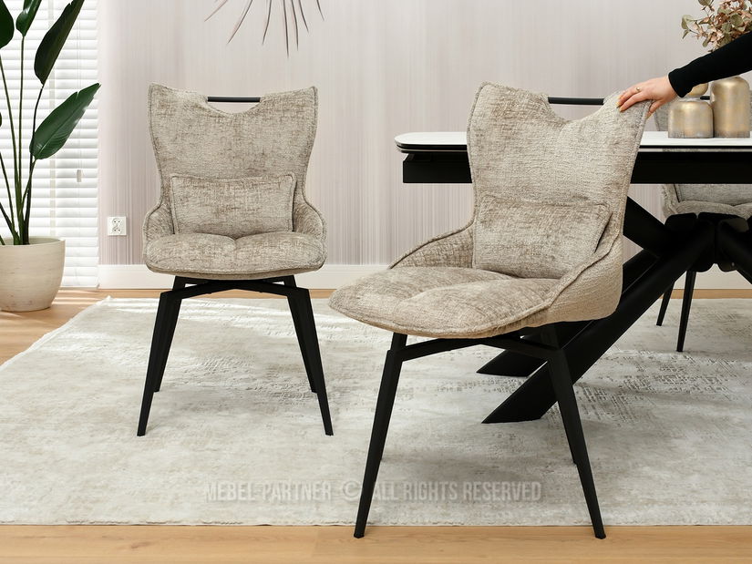 Szék Rakel (bézs + fekete)