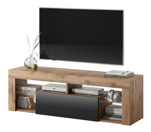 Dulap TV Bionca (stejar lancelot + negru)
