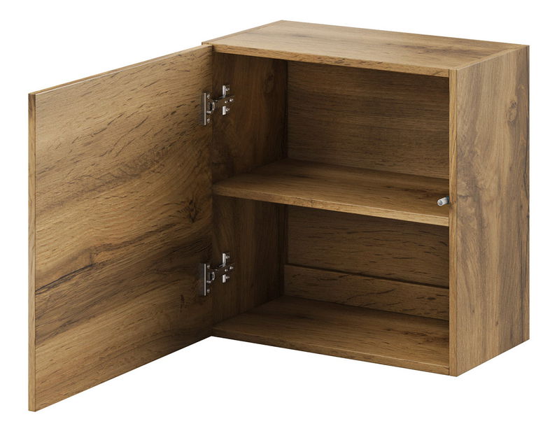 Vitrína ZIGO (dub wotan + čierny) *bazár