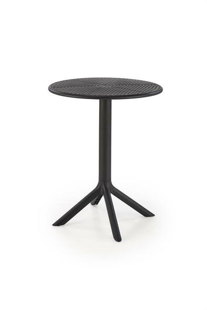 Vrtni stol Caviar (crna) (za 2 osobe)