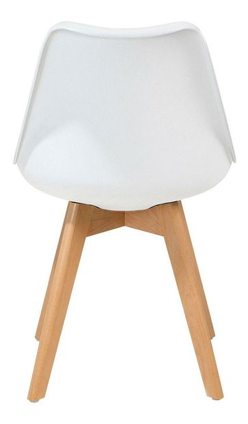 Set 2 ks jedálenských stoličiek Dakza (biela)