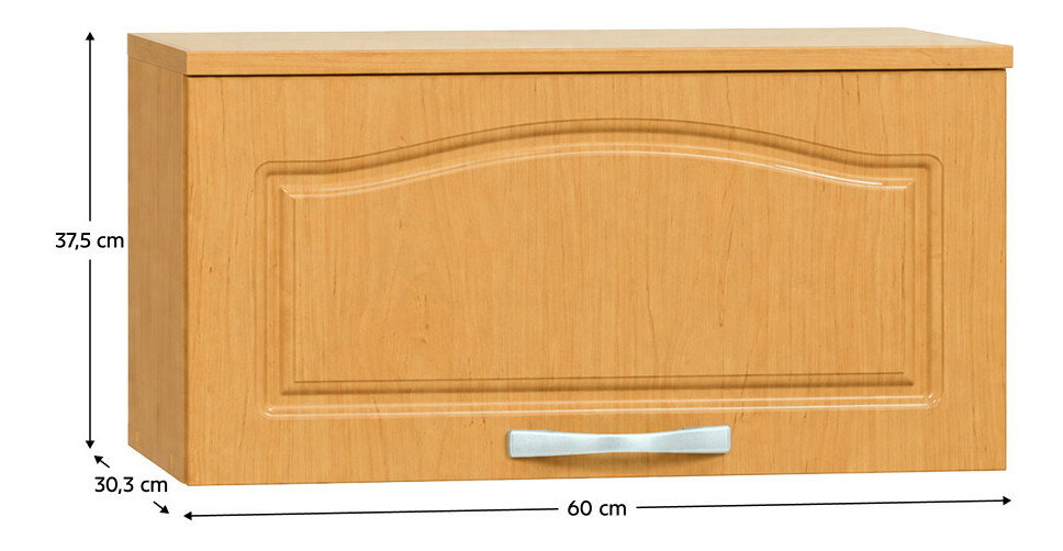 Gornji kuhinjski ormarić iznad nape Leite MDF klasik W600K 