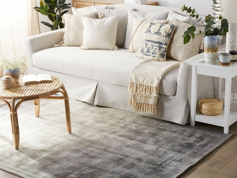 Koberec 160 cm Erbil (tmavosivá)