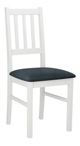 Blagovaonska stolica Dalam IV (bijela + tamnoplava) 