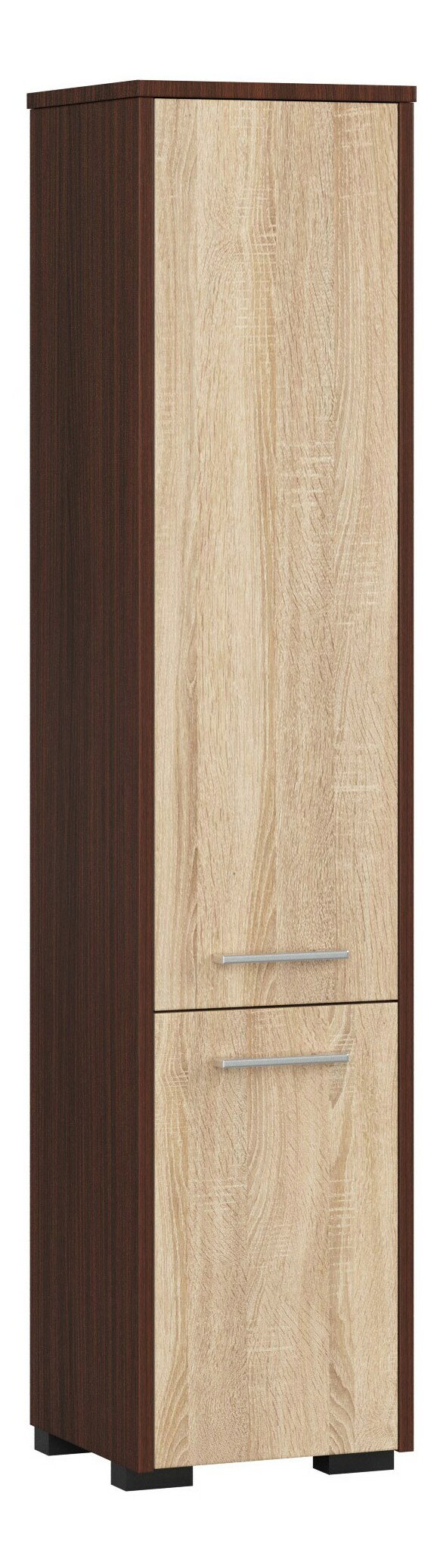 Kúpeľňová skrinka Farid TYP4 (wenge + dub sonoma)