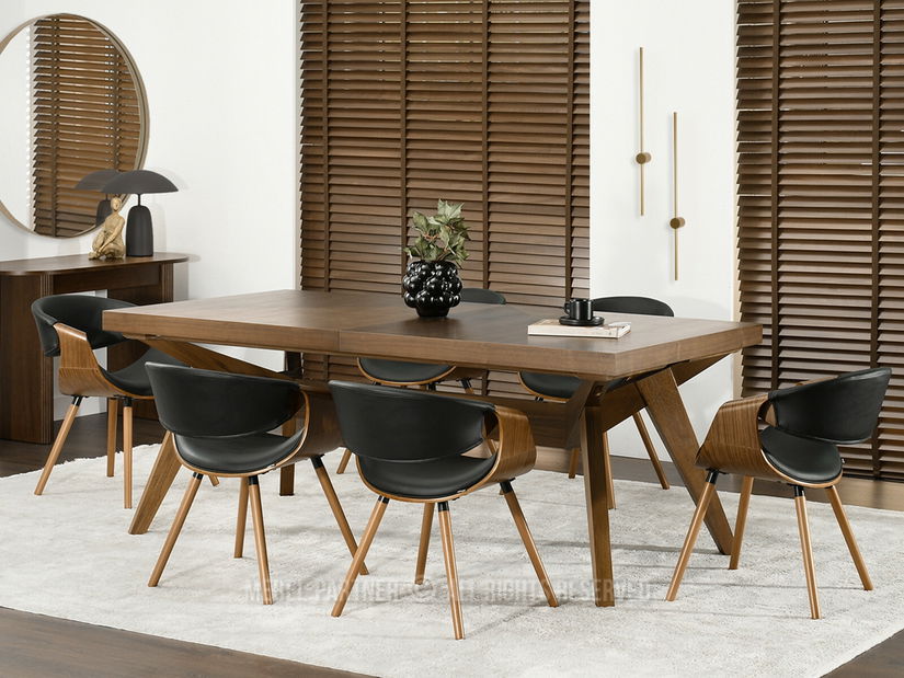 Stolica Bjorn K (tamni orah + orah)