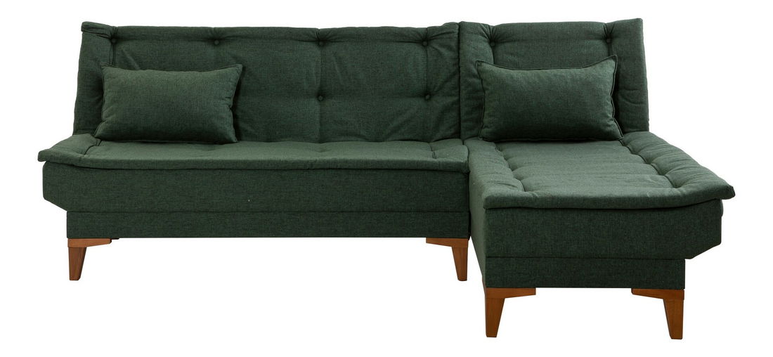 Sarokkanapé Santic (zöld)