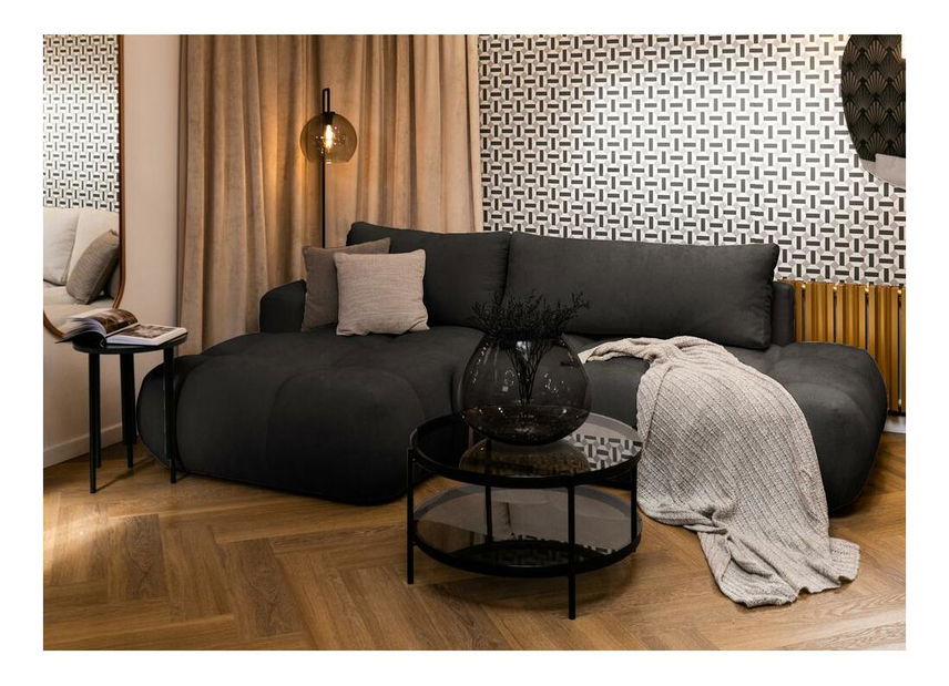 Colțar Ombre (S) (negru + negru)