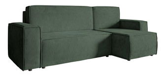 Kutna garnitura Copenhagen L  (zelena + crna)