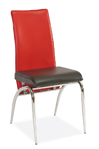 Jedálenská stolička H-203 červená