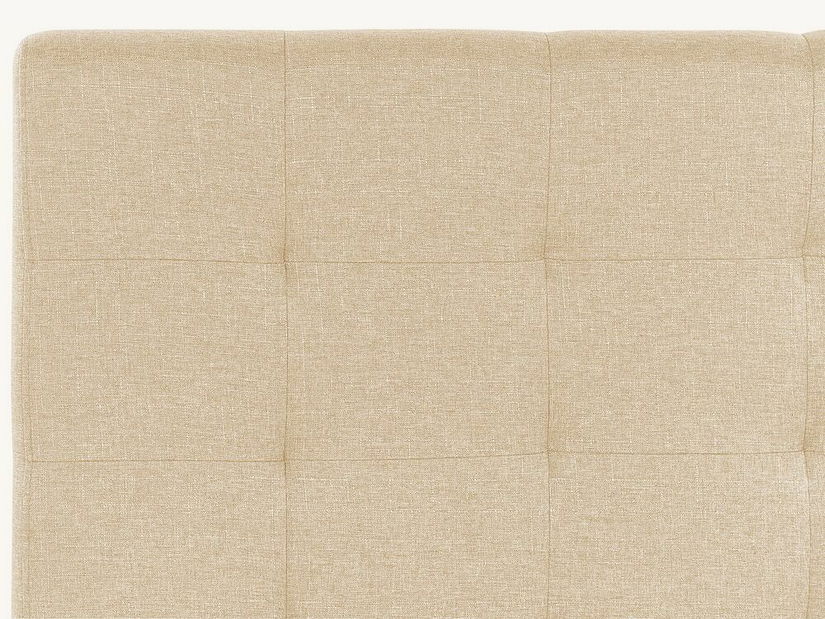 Manželská posteľ 180 cm Rhiannon (béžová) (s roštom a matracom)