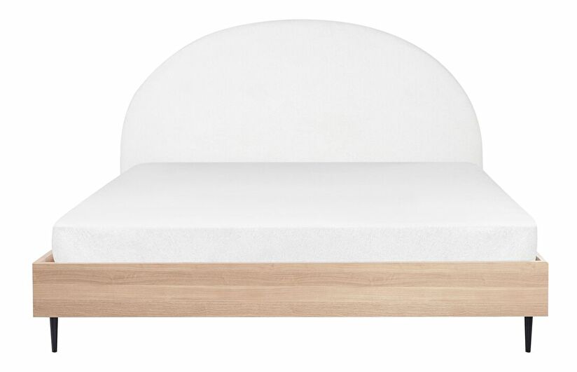 Bračni krevet 180 cm Milza (bijela)