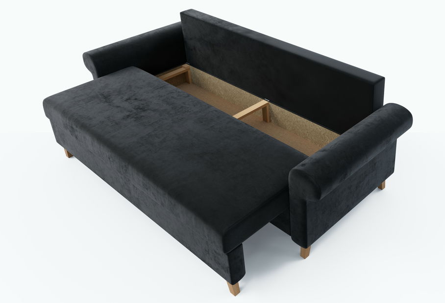 Pohovka trojsedačka Ostrol 2 (žltá) *bazár