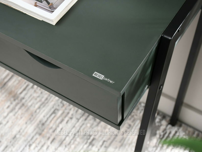 Masă PC Ludra (verde + negru)