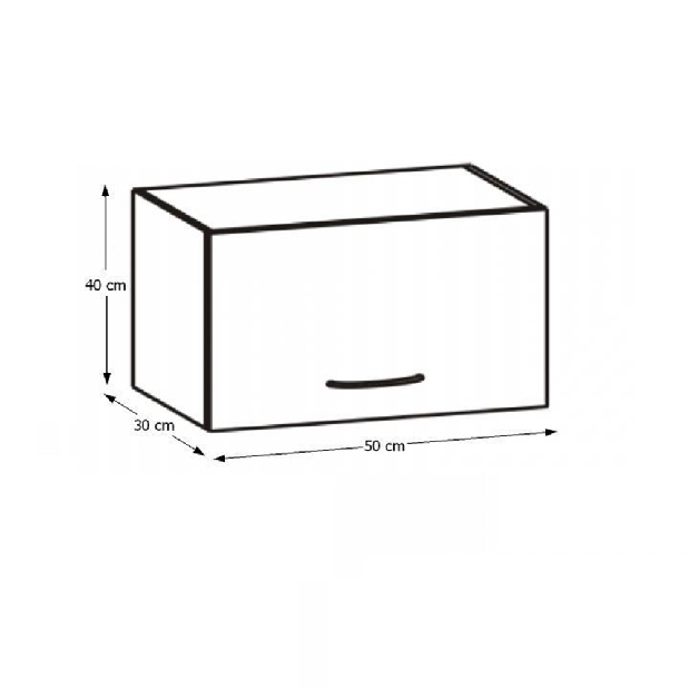 Horná kuchynská skrinka Hariva New G O-50