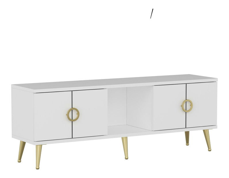 Masă TV/Dulap Tesobu (alb) 