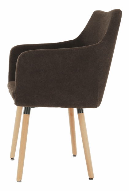 Scaun de sufragerie Danar (maro închis)